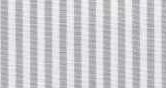 100% Cotton, Grey & White Stripe