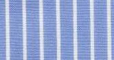 100% Cotton, Sky Blue & White Stripe
