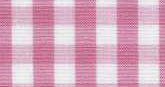 100% Cotton, White & Pink Check