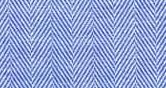 100% Cotton, Medium Blue Herringbone