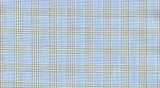 Cotton: Blue with brown check