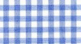D4360 - 100% cotton, heavy weight brushed cotton, White with Blue check