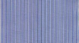 Cotton: White with dard blue fine stripe