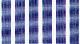 Cotton: Darkish Blue with White Stripe
