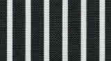 100% cotton: Dark grey with white stripe