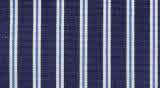 100% cotton: Dark blue with light blue and white stripes