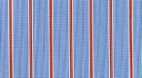 E4332 - 100% cotton, medium weight, Fine Blue and White stripe with a White and Red stripe