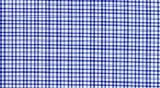 E4344 - 100% cotton, medium weight, White with Blue on Blue Fine check